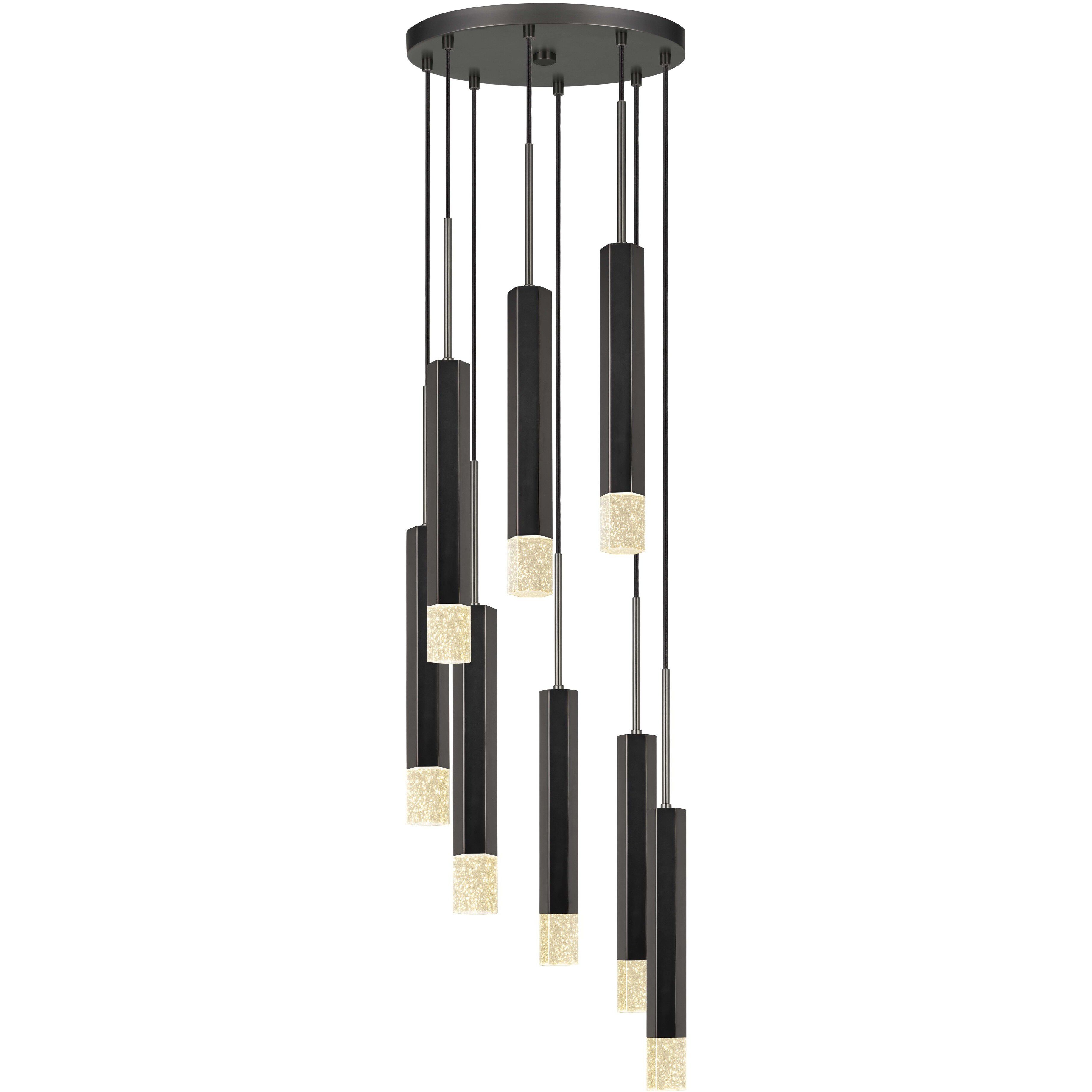 Troy LED 16 inch Gun Metal Pendant Ceiling Light