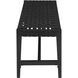 Causeway Designer Ebony with Black Bench