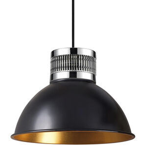 Herman LED 12 inch Black Pendant Ceiling Light 