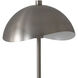 Luna Bella 29 inch 14 watt Satin Nickel Iron and Black Table Lamp Portable Light