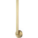 Archie LED 4.75 inch Brushed Gold Wall Sconce Wall Light