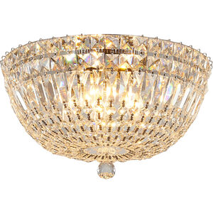 Canada 5 Light 15 inch Chrome Flush Mount Ceiling Light