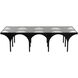 Akashi 68 X 30 inch Matte Black Coffee Table