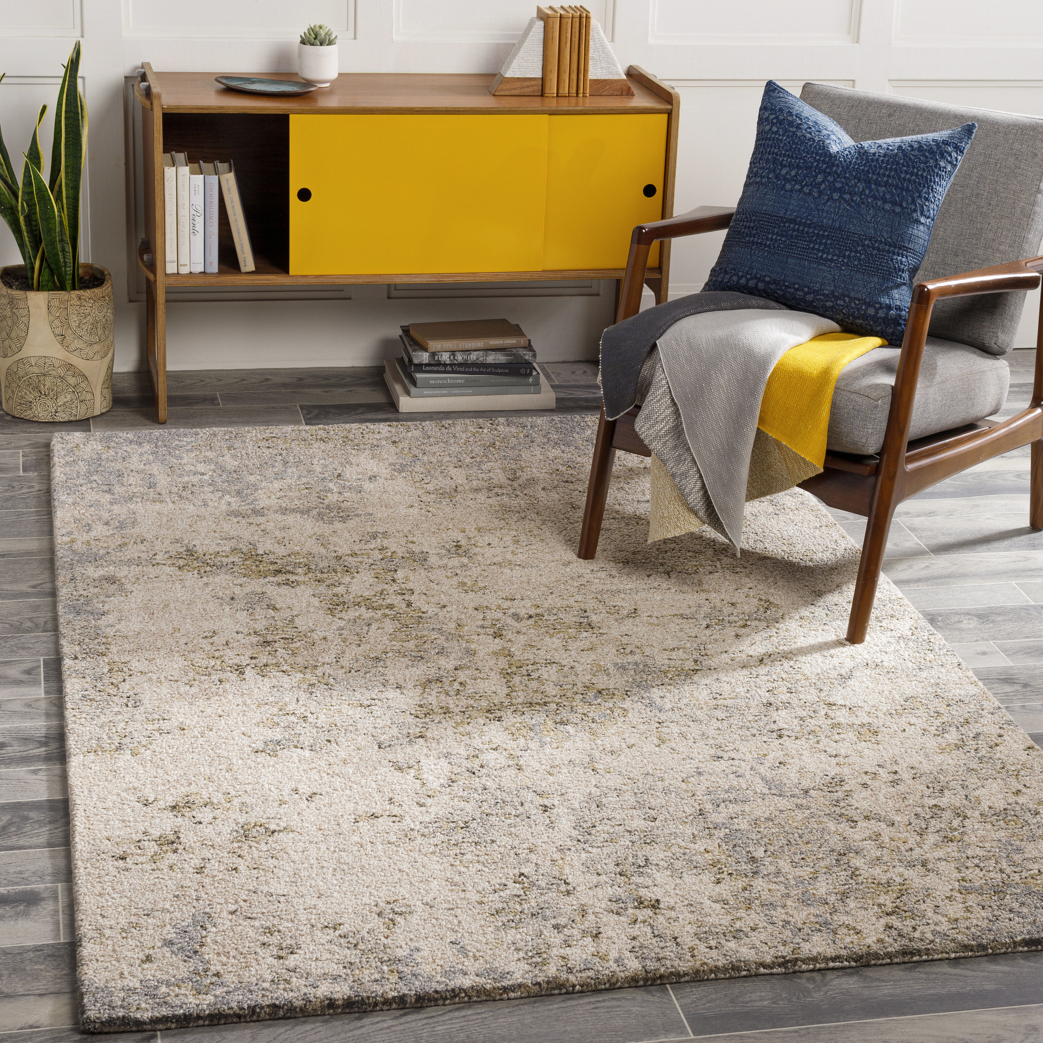 Evoke 144 X 106 inch Mustard Rug in 9 X 12, Rectangle