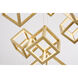 Canada LED 29 inch Gold Chandelier Ceiling Light
