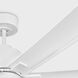 Flera Smart 52 LED 52 inch Matte White with Matte White ABS Blades Ceiling Fan