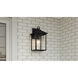 Fletcher 1 Light 18 inch Earth Black Outdoor Wall Lantern