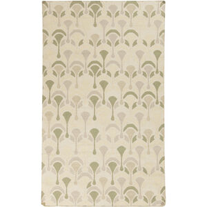 Voyages 36 X 24 inch Olive, Khaki, Taupe, Moss Rug