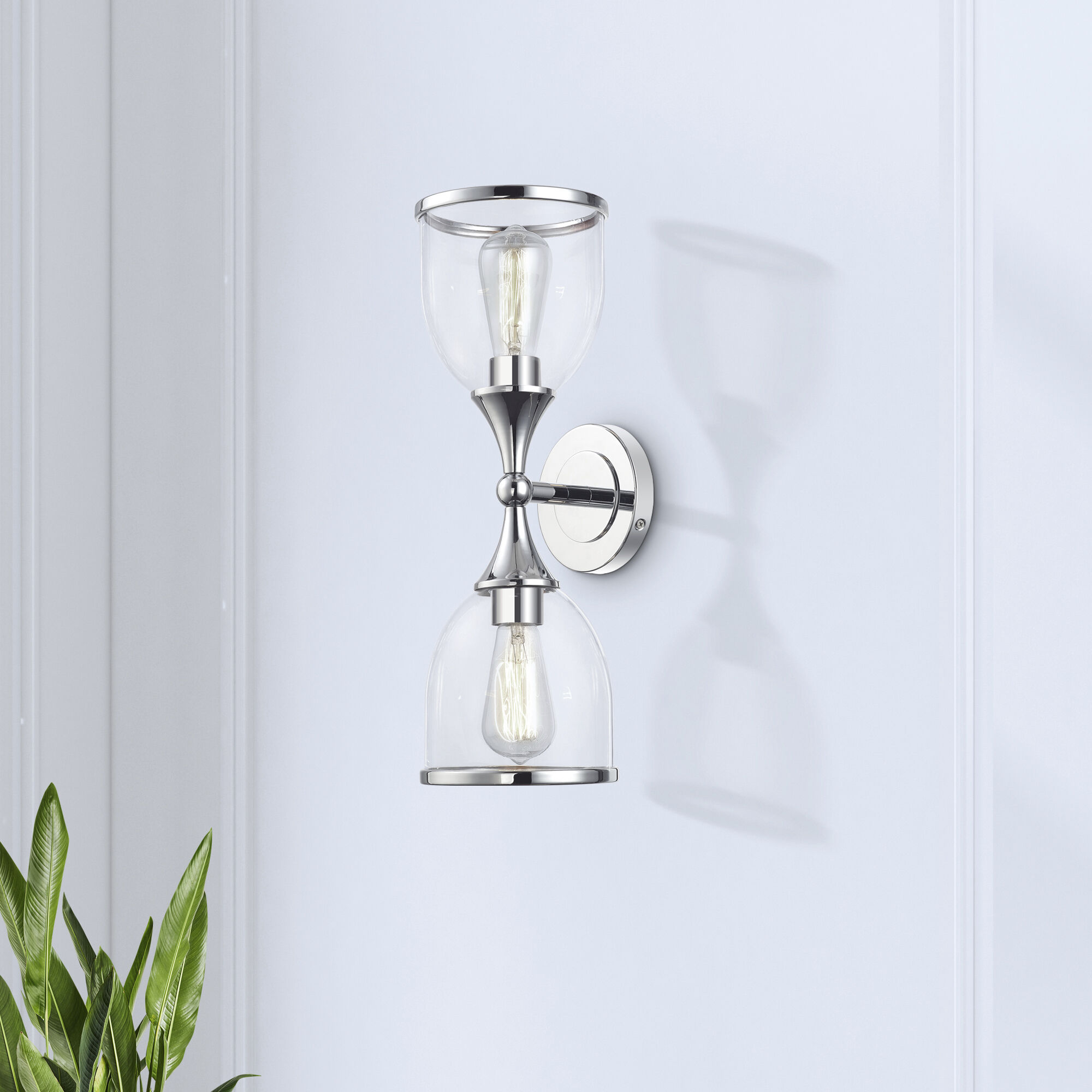 Ashridge 2 Light 6.5 inch Polished Chrome Vanity Wall Sconce Wall Light