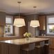 Vilera 3 Light 18.13 inch Brushed Nickel Pendant Ceiling Light in Incandescent