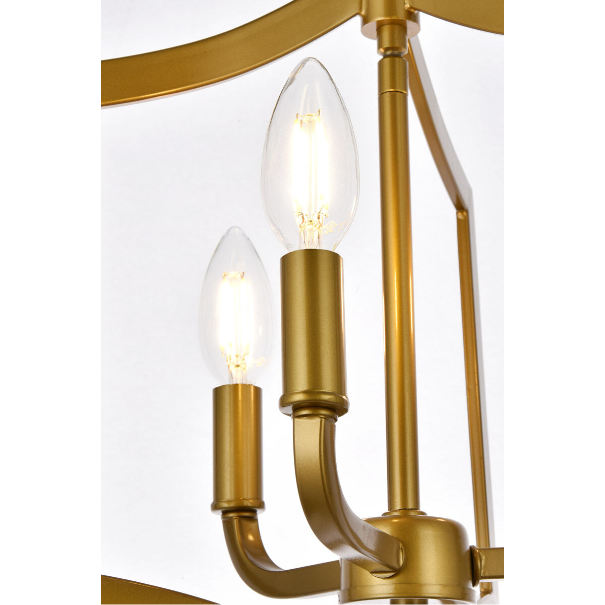 Kiera 3 Light 12 inch Brass Flush Mount Ceiling Light
