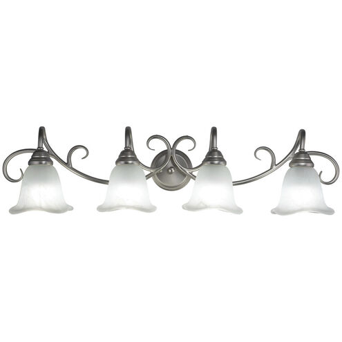Bella LED 37.5 inch Brushed Nickel Bathroom Light Wall Light