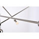 Newtown 6 Light 55 inch Polished Nickel Pendant Ceiling Light