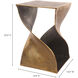 Twist 22 X 14 inch Brown Accent Table