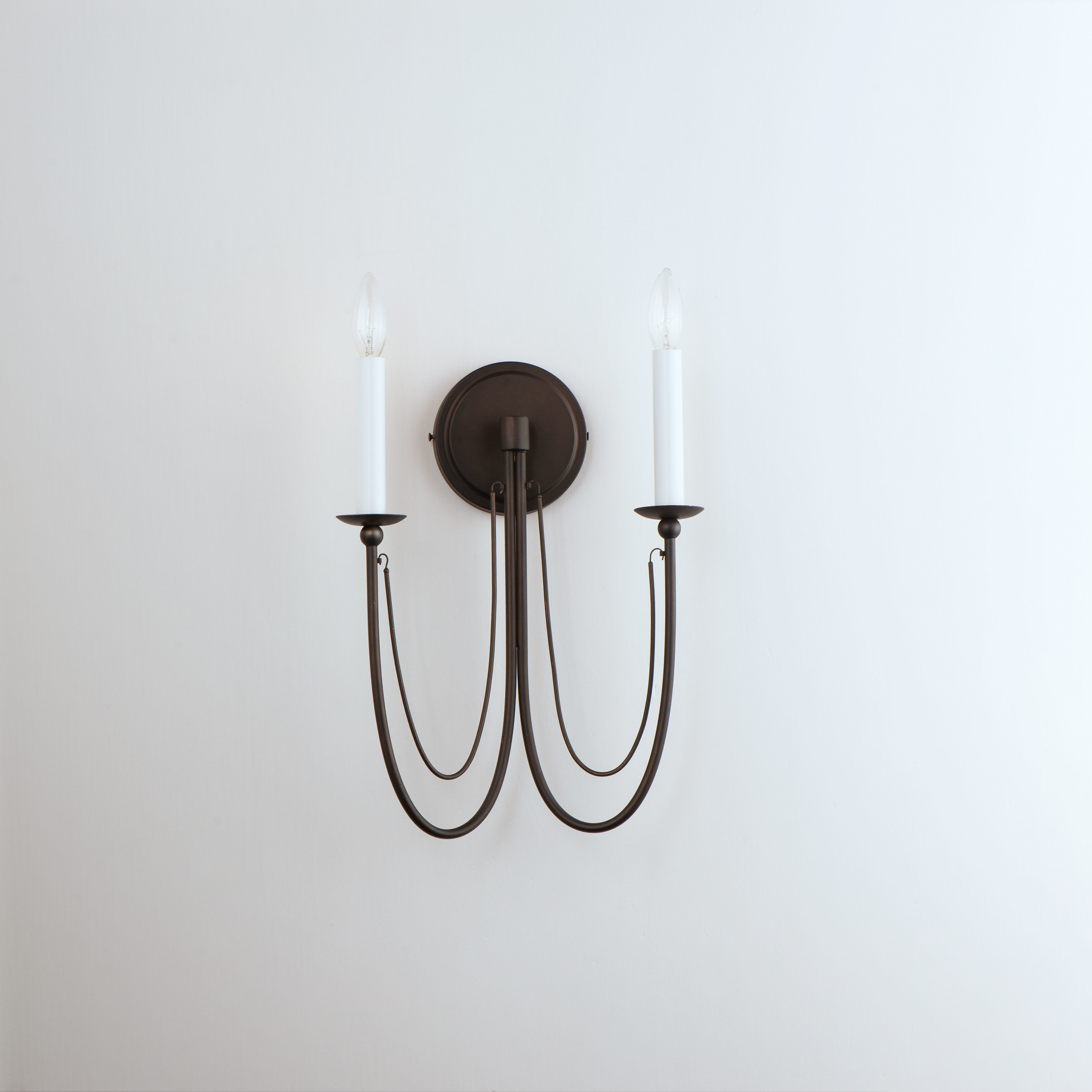 Plumette 2 Light 12 inch Chestnut Bronze Wall Sconce Wall Light