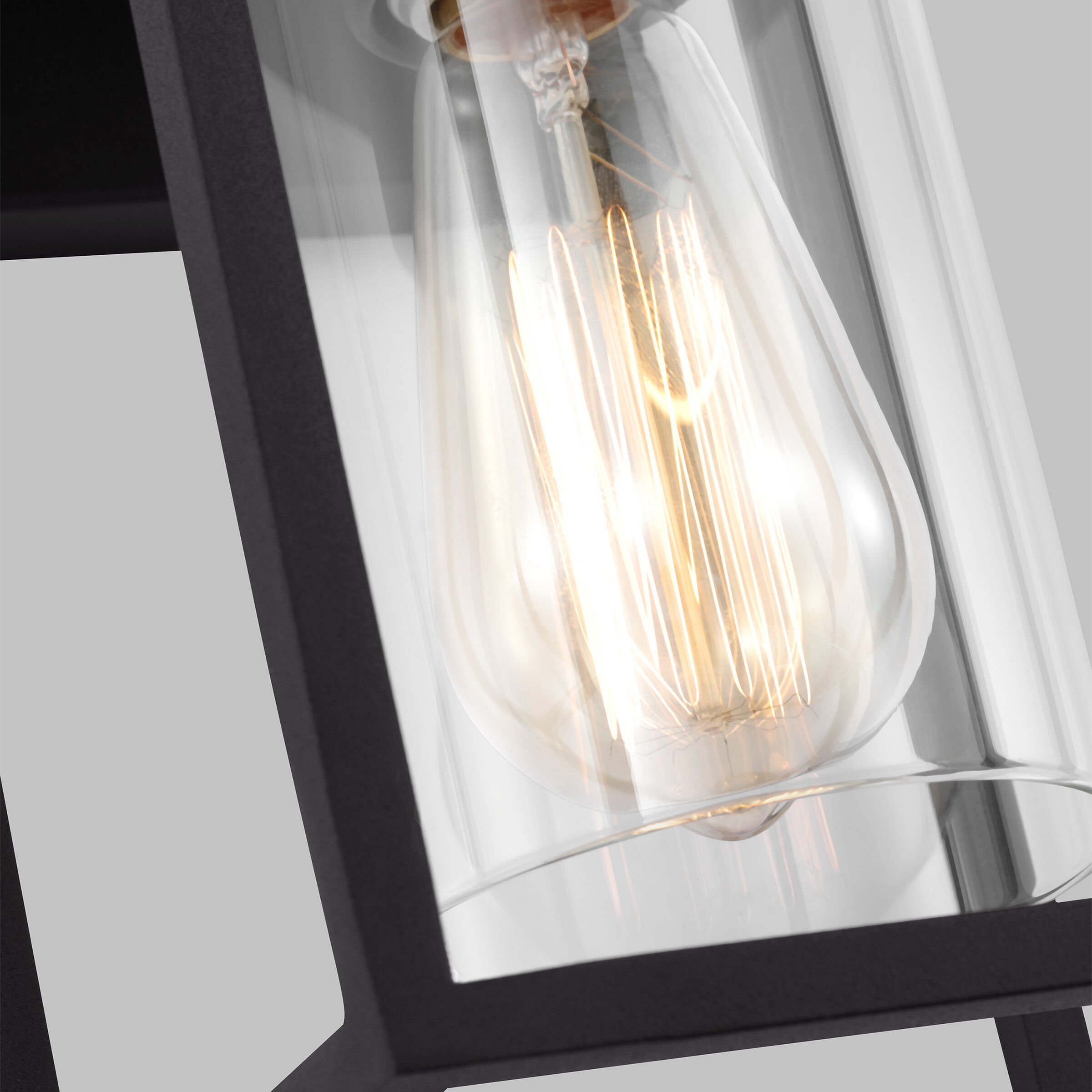 Vado 1 Light 12 inch Black Outdoor Wall Lantern