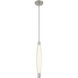 Verto LED 3 inch Brushed Nickel Pendant Ceiling Light