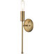 Perret 1 Light 5 inch Aged Brass Sconce Wall Light