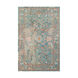 Lester 36 X 24 inch Aqua Rug, Rectangle