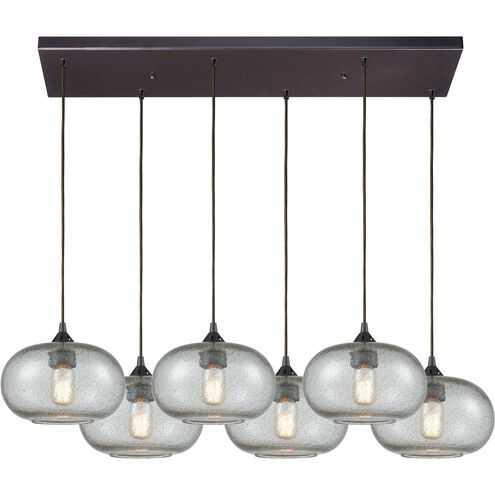 Volace 6 Light 32 inch Oil Rubbed Bronze Mini Pendant Ceiling Light