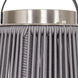 Sea Scape 22 inch 3 watt Stainless Steel Outdoor Rechargeable Table Lamp, Solar