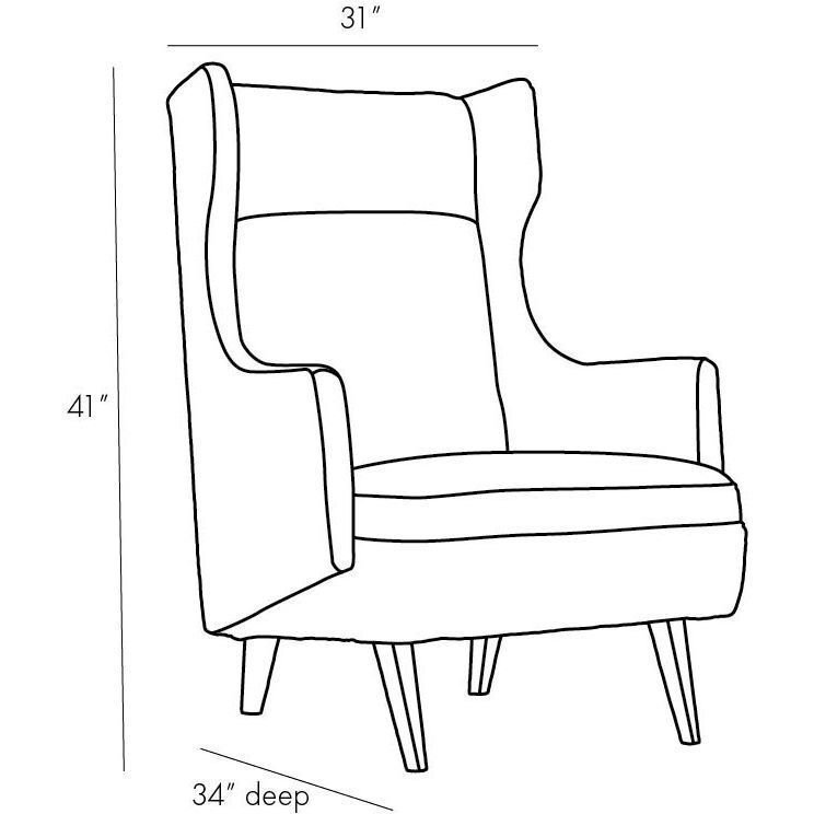 Budelli Cloud Wing Chair