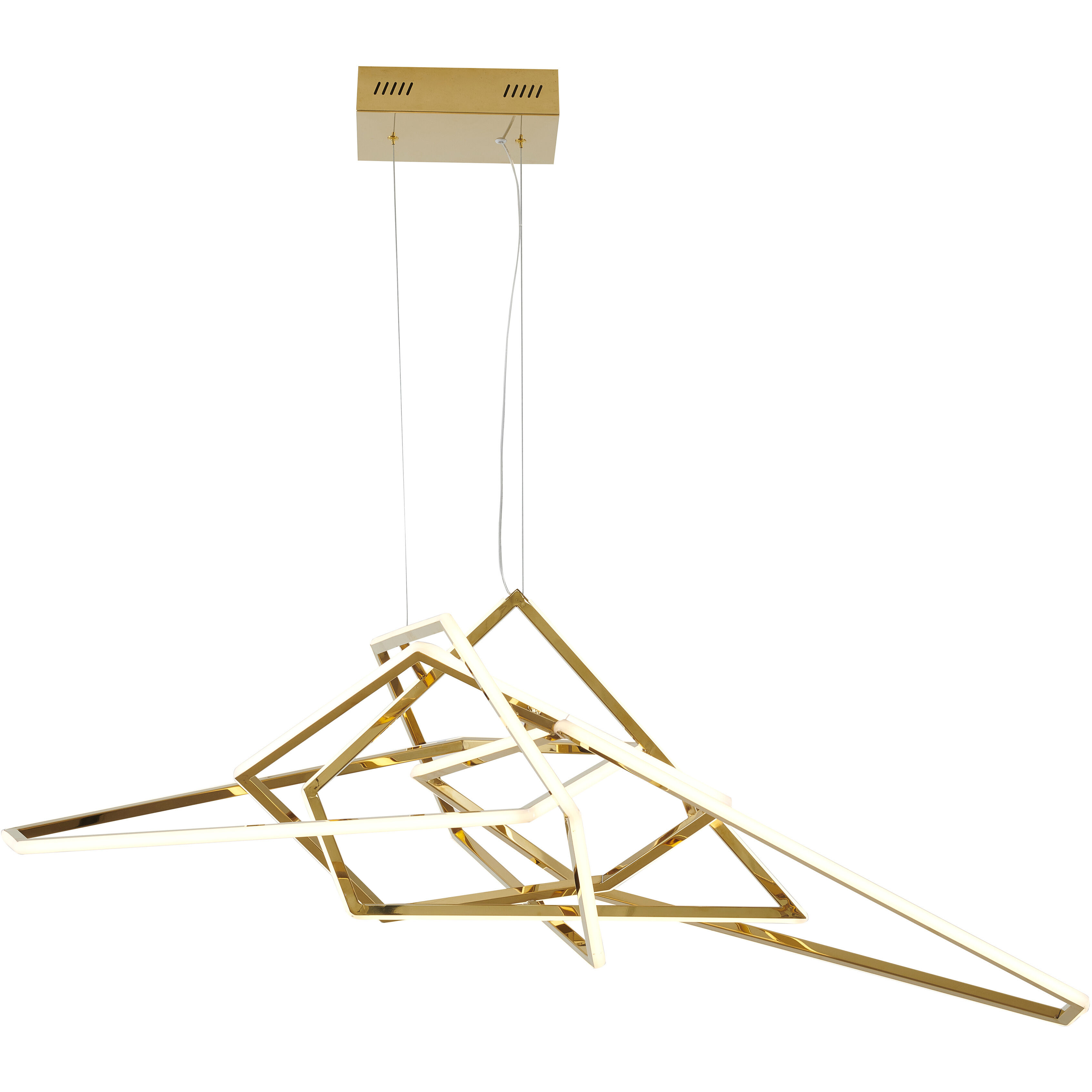 Canada LED 25.6 inch Gold Chandelier Ceiling Light