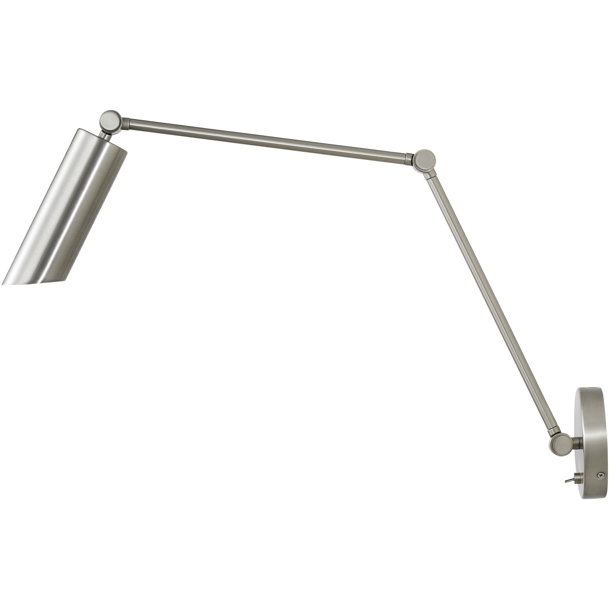 Drew & Jonathan Frasar Two Arm Sconce Wall Light, Large