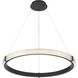 Panache 32 inch Matte Black Pendant Ceiling Light