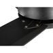 Oriole 60 inch Black Ceiling Fan, Progress LED