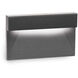 Tyler 12 2 watt Black Step and Wall Lighting in Amber, WAC Landscape