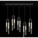 Antonia LED 51.5 inch Black Pendant Ceiling Light