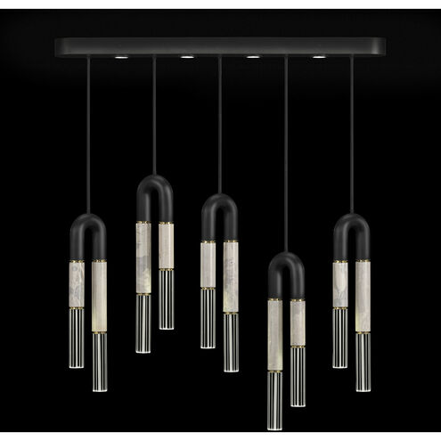 Antonia LED 51.5 inch Black Pendant Ceiling Light