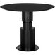 Nola 36 X 36 inch Matte Black Dining Table