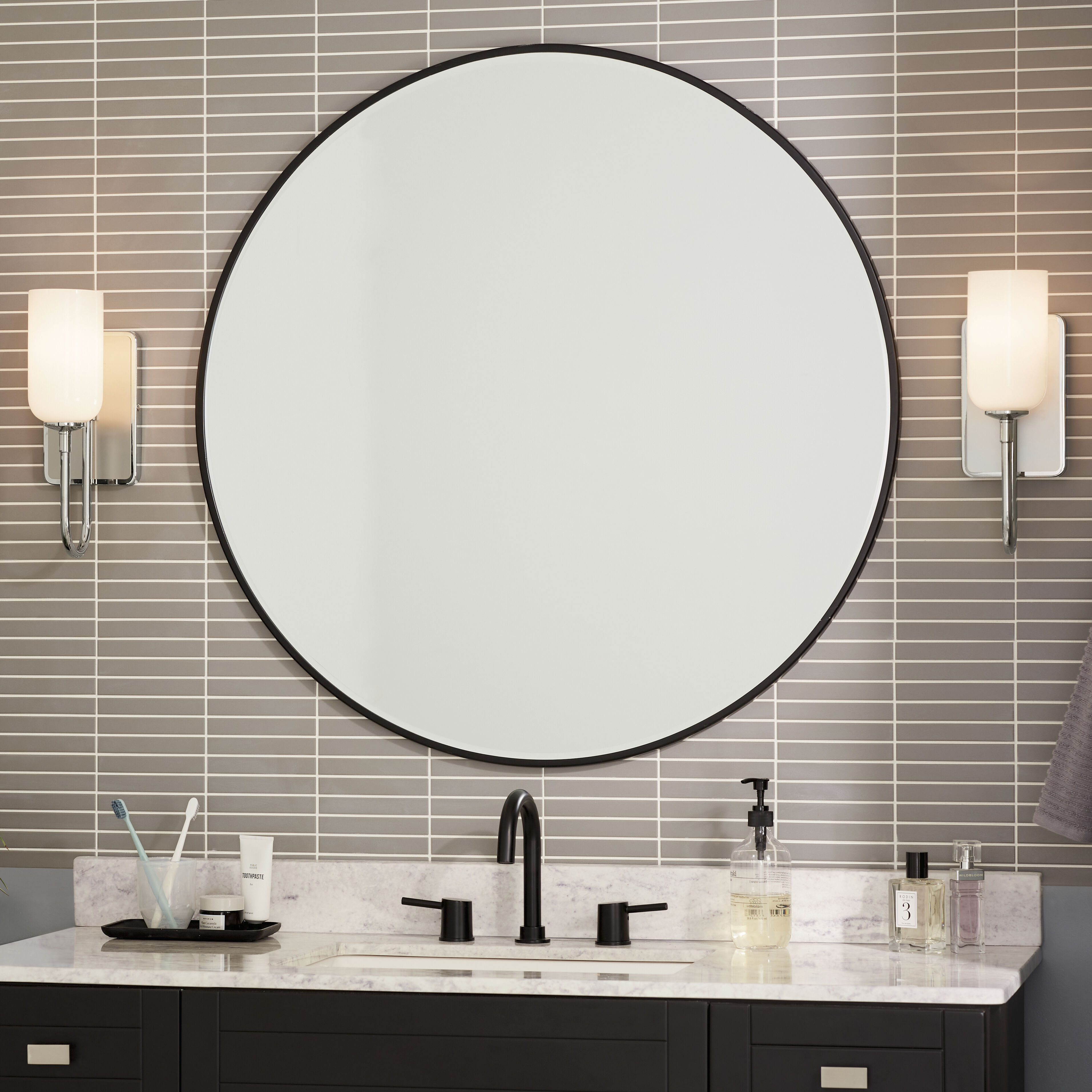 Solia LED 5 inch Polished Nickel with Satin Nickel Wall Sconce Wall Light