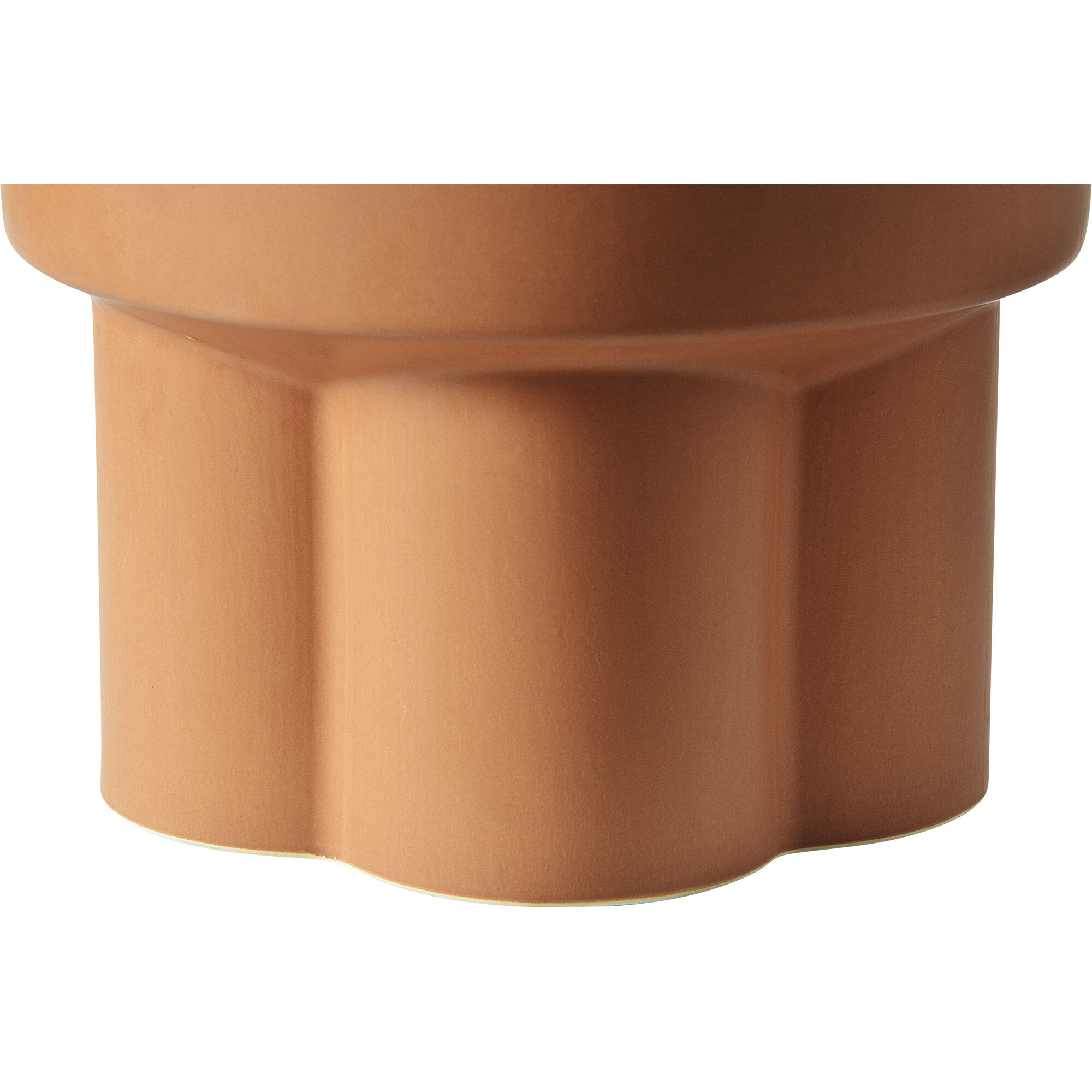 Mayflower 15 X 13 inch Matte Nougat Outdoor Side Table