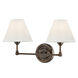 Classic No.1 2 Light 18.25 inch Wall Sconce