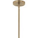 Silvarious 12 Light Champagne Bronze Chandelier/Semi Flush Ceiling Light