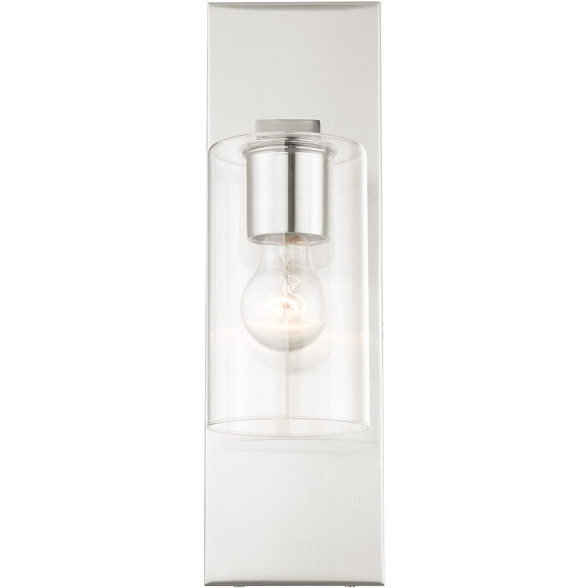 Zurich 1 Light 5 inch Brushed Nickel Sconce Wall Light
