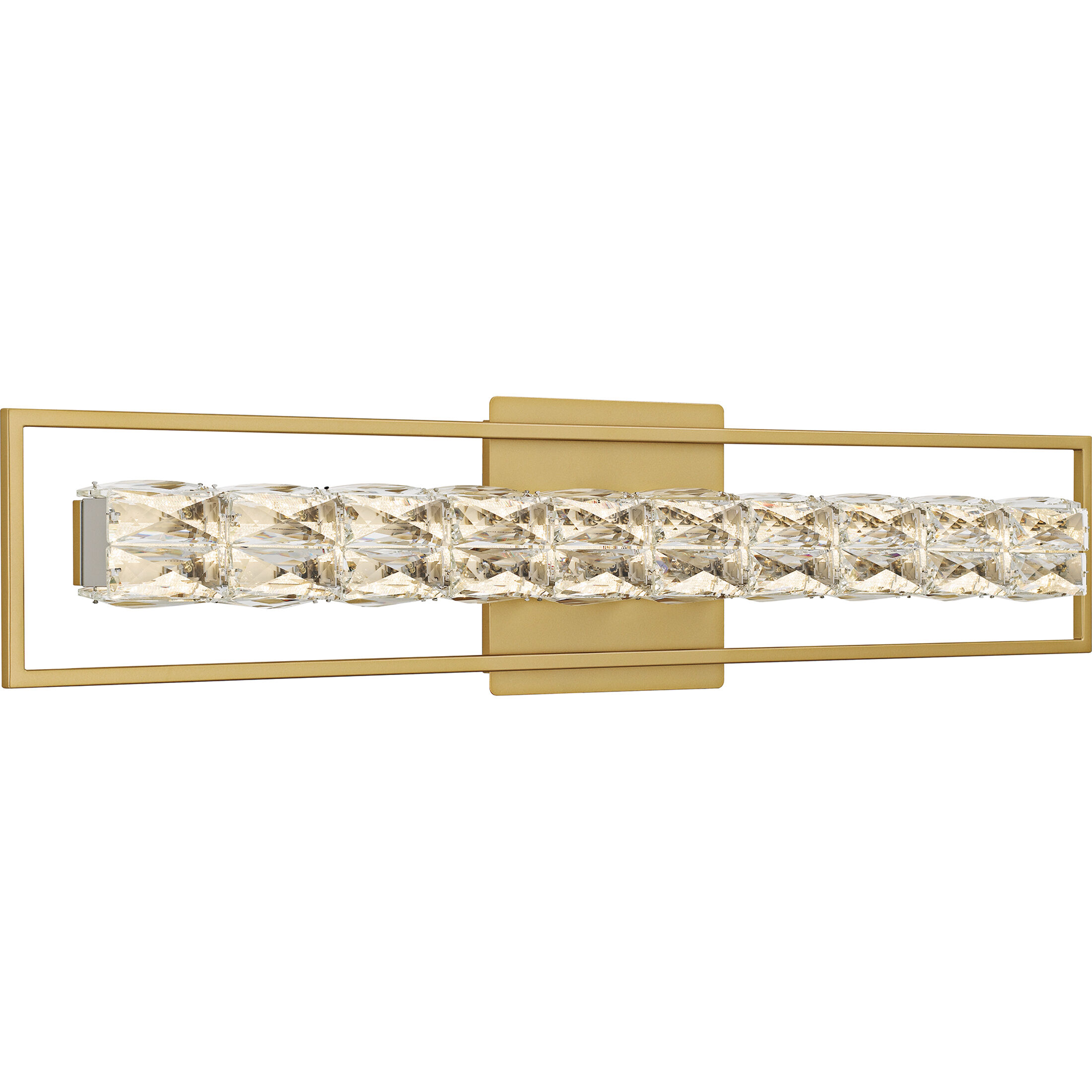 Dazzle LED 33.25 inch Soft Gold Bath Light Wall Light, Large