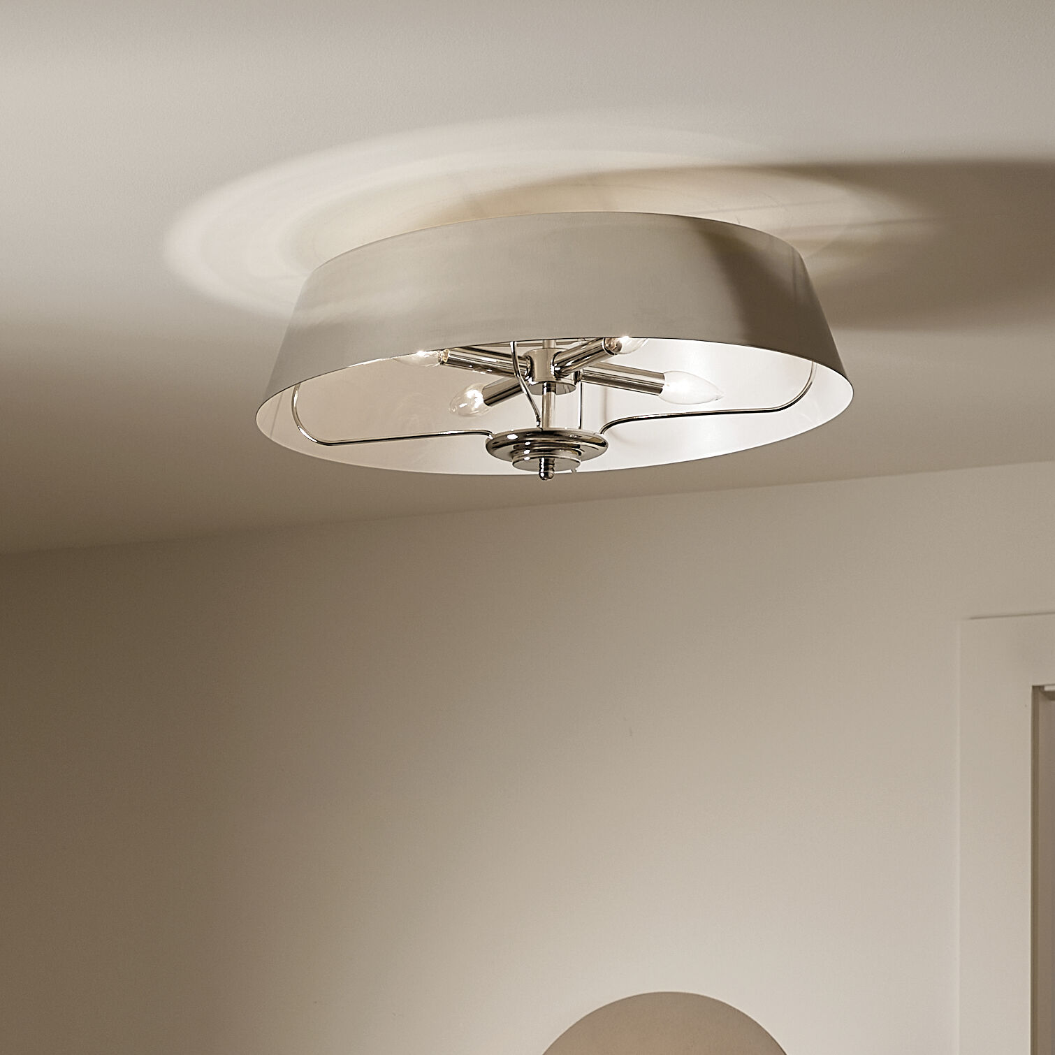 Luella 4 Light 22 inch Polished Nickel Pendant Ceiling Light