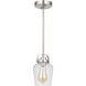 Neighborhood Trystan 1 Light 6 inch Brushed Polished Nickel Mini Pendant Ceiling Light
