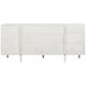 Morten White Wash Dresser, 9 Drawer