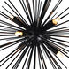 Savannah 9 Light 30 inch Black Chandelier Ceiling Light