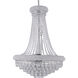 Canada 14 Light 24 inch Chrome Chandelier Ceiling Light