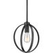 Colson 1 Light 9.88 inch Matte Black Pendant Ceiling Light in No Shade