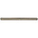 Ballston Cobbleskill 3 Light 36.5 inch Antique Brass Linear Pendant Ceiling Light