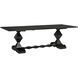 Madeira 96 X 40 inch Hand Rubbed Black Dining Table