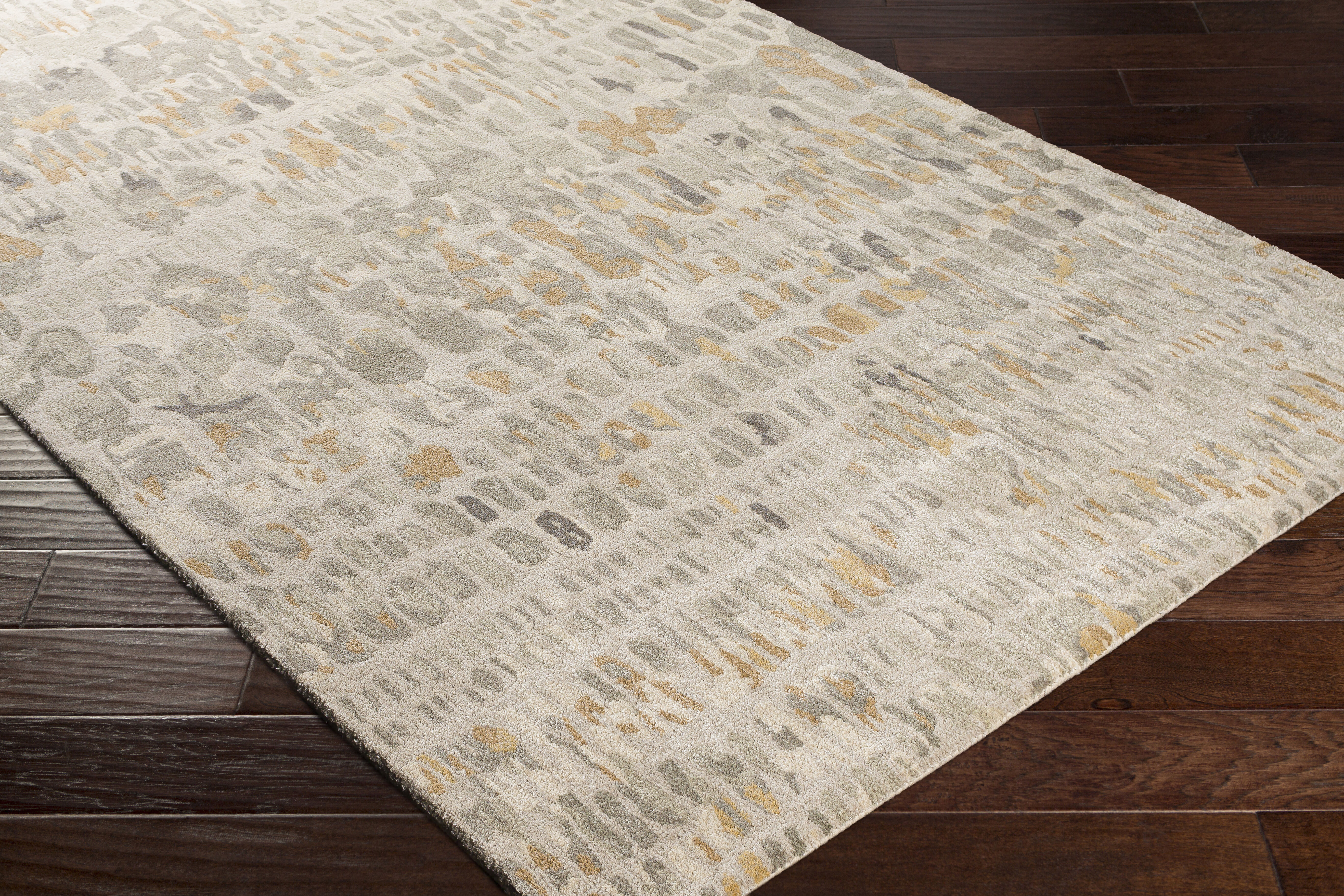 Kavita 180 X 144 inch Gray Rug in 12 x 15, Rectangle