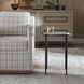 Wren 21.75 X 16.25 inch White Marble and Dark Bronze and Antique Brass Accent Table